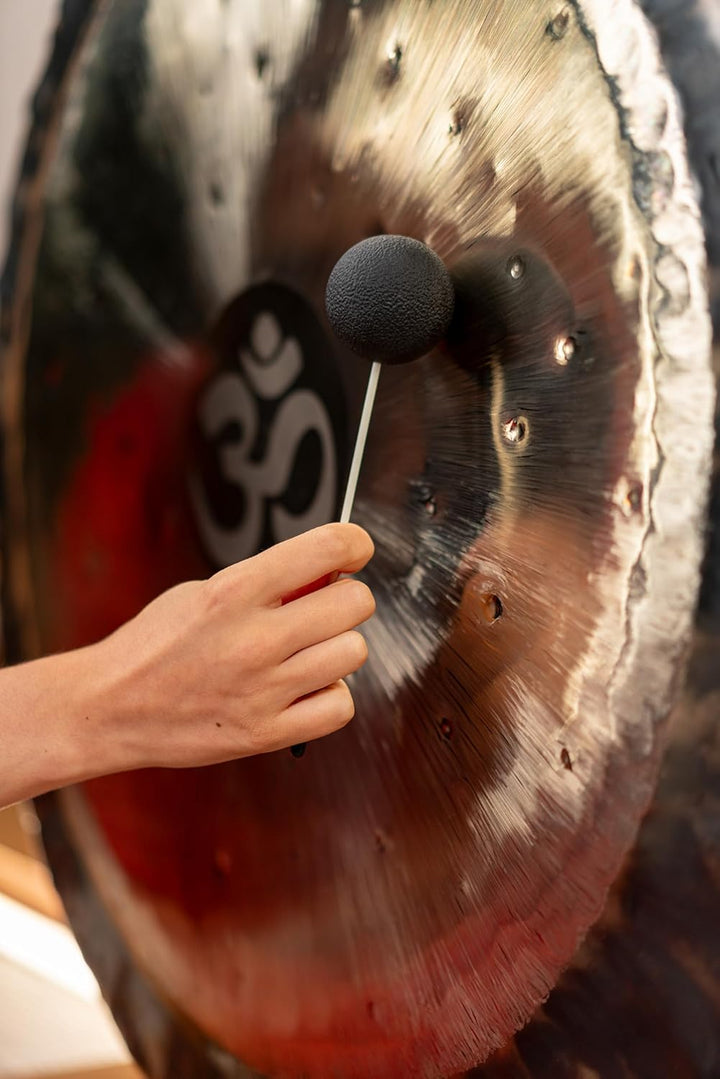 Sonic Energy Gong Reiber Set – 5-teilig – Resonanz Schlägel mit Gummiköpfen – Für Gongspieler, Percu