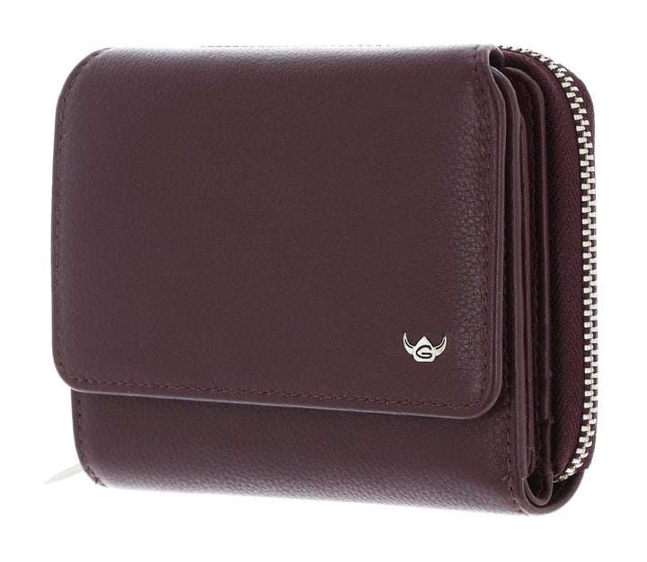 Golden Head Madrid RFID Protect Zipped Billfold Coin Wallet Amarone Amarone Einheitsgrösse, Amarone