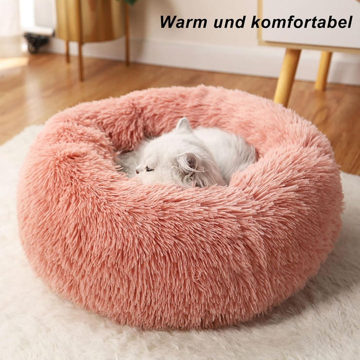 CALIYO Katzenbett Flauschig, Hundebett Kleine Hunde, Katzenkissen Hundekissen Waschbar, Trocknergeei