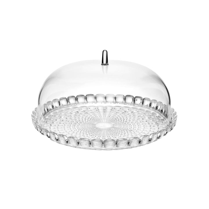 Guzzini - Tiffany, Set Kleine Tortenplatte - Transparent, Ø30 x h16 cm - 19950100, Transparent