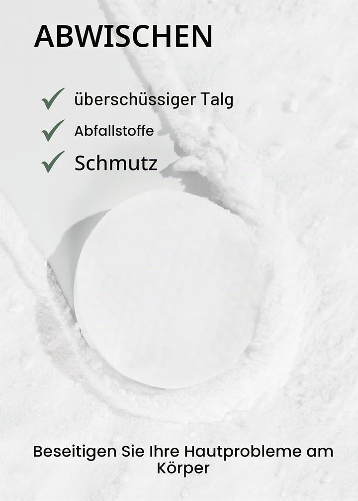 celimax One Step Body Brightening Pad Peeling-Pad Für Körper, Achselhöhlen, Knie & Ellbogen, Mit Grü