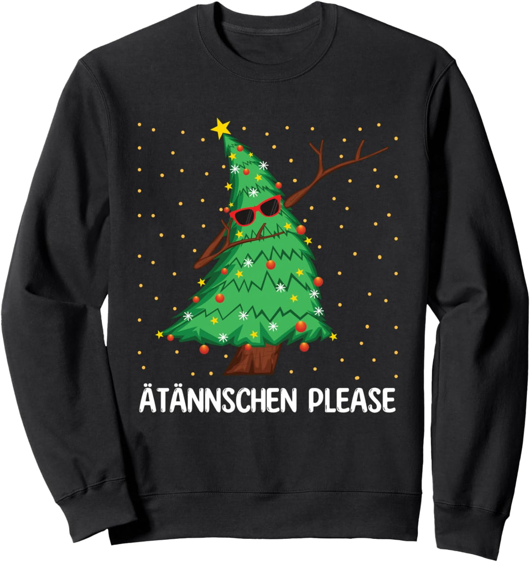 Weihnachten Ugly Christmas Weihnachtsbaum Ä Tännschen Please Sweatshirt