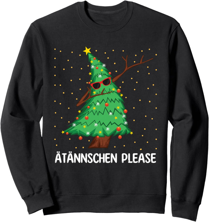 Weihnachten Ugly Christmas Weihnachtsbaum Ä Tännschen Please Sweatshirt