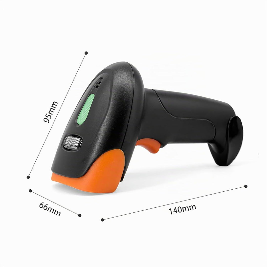 Handheld Barcode Scanner 1D 2D QR Code Book Scanner für PC Handbuch Continuous Scanning USB Kabelbal