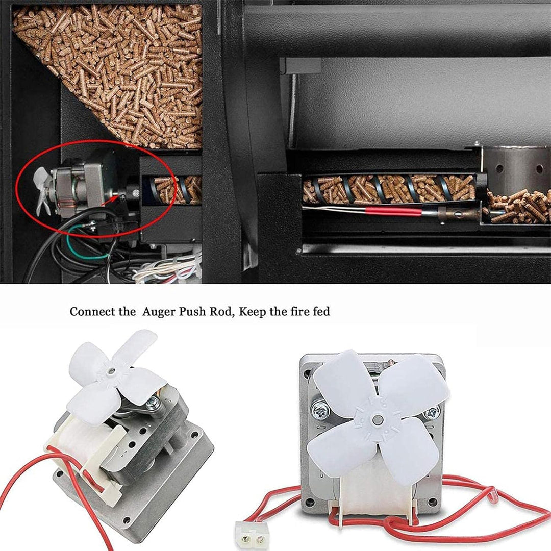 Grillschneckenmotor, Starke kompatible Grillersatzteile Grill BBQ-Schneckenmotor, passend für Traege