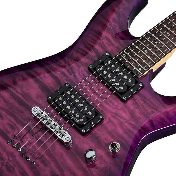 Schecter C-6 Plus Electric Magenta
