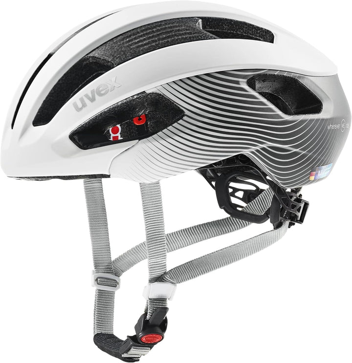 Uvex Rise CC Damen Rennrad Fahrrad Helm matt weiss/grau 2024 52-56 cm, 52-56 cm