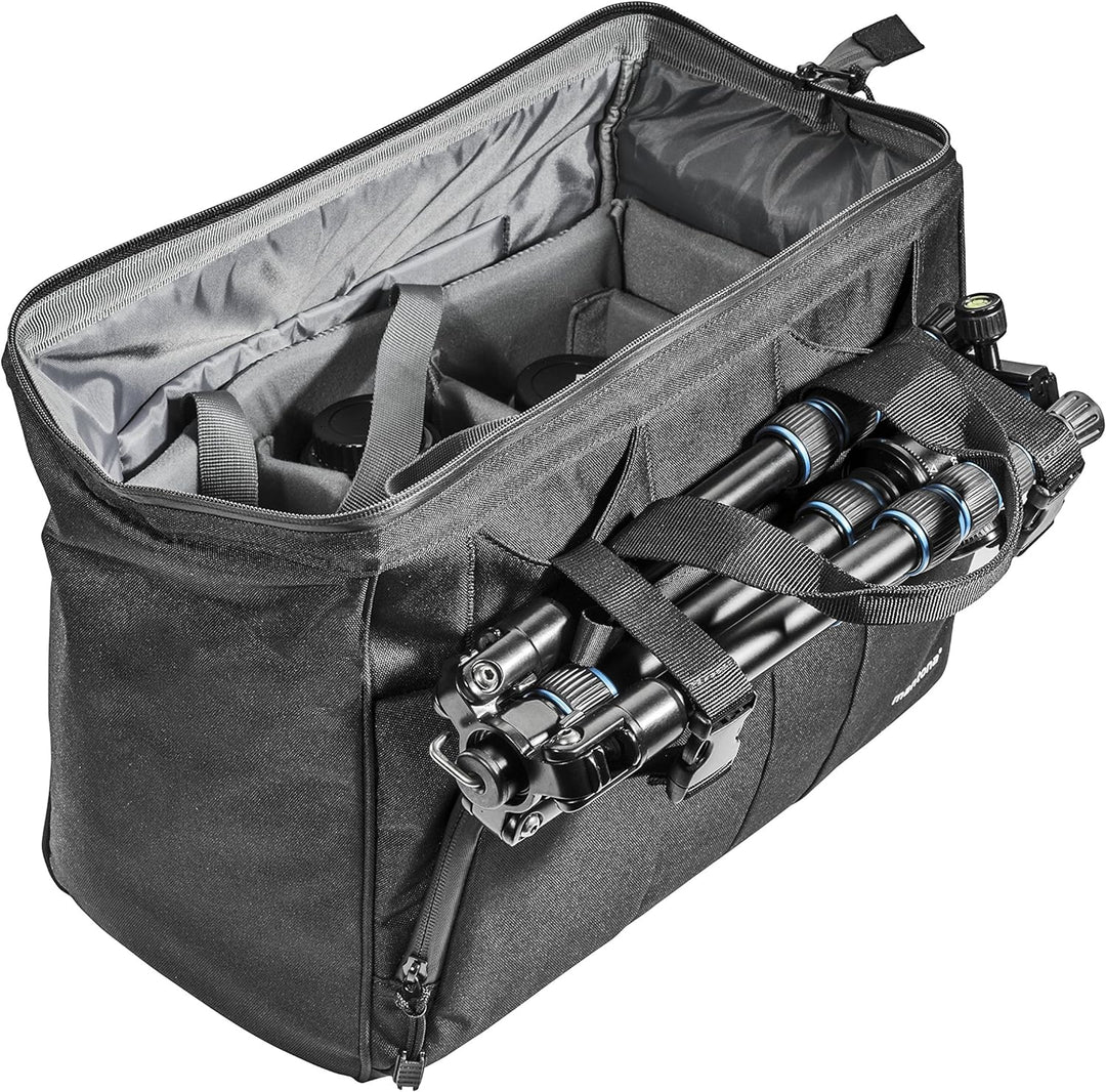 Mantona Kameratasche Doctor Bag (mit diversen Zusatztaschen innen und aussen, mit entnehmbarer Kamer