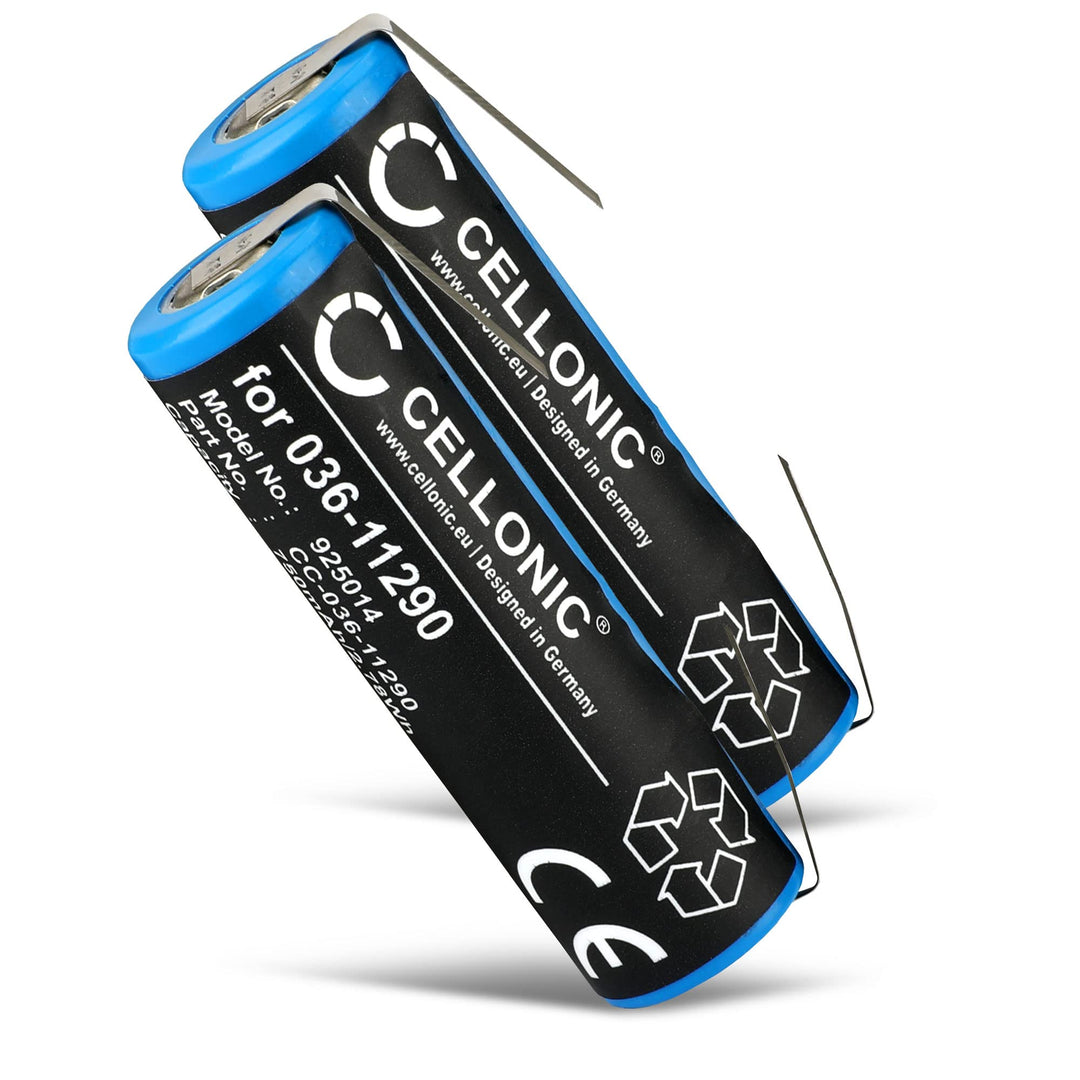 CELLONIC, Akku für Rasierer kompatibel mit Philips Norelco HX6972, HQ9090, HX6986, HQ8240 (3.7V, 750