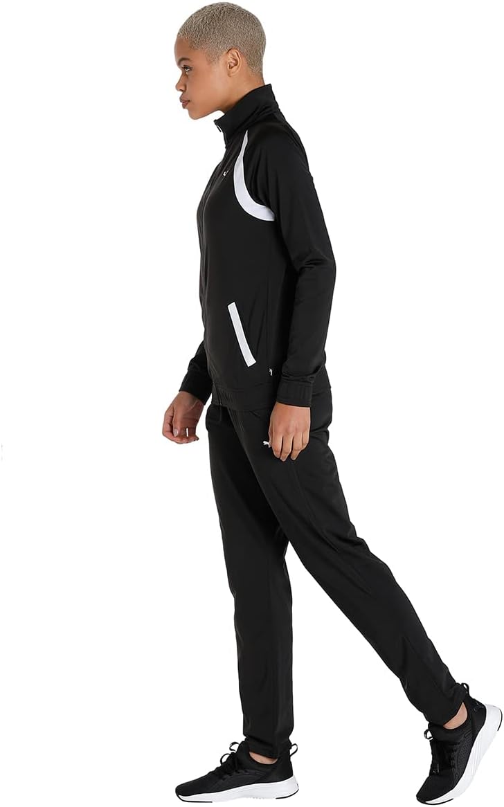 PUMA Damen Classic Tricot Suit Op Trainingsanzug (1er Pack) XS Puma Schwarz, XS Puma Schwarz