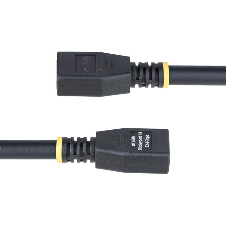 StarTech 3m DisplayPort 1.4 Verlängerungskabel, 8K 60Hz, St/Bu, Schwarz