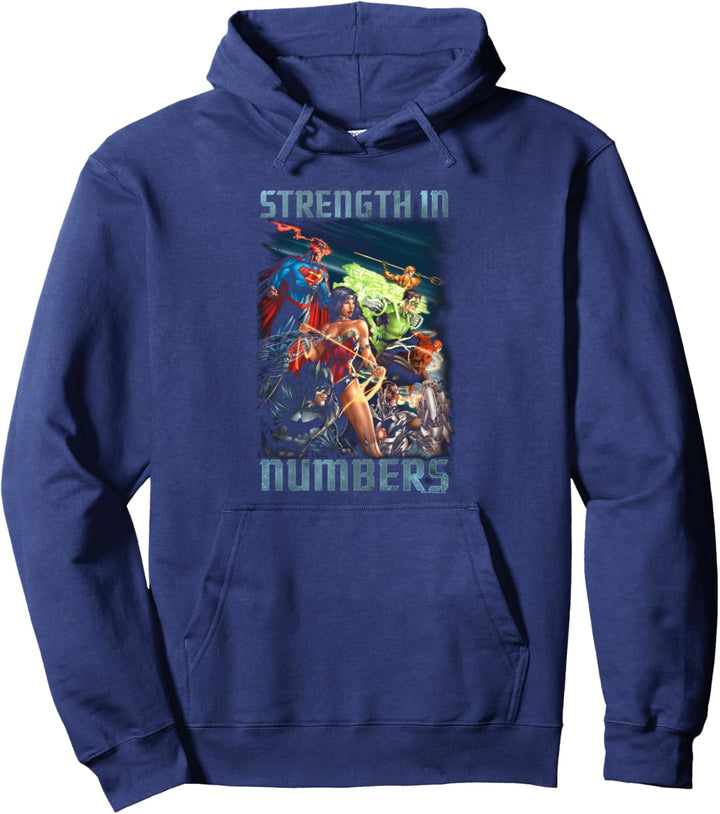 Justice League Strength In Number Pullover Hoodie