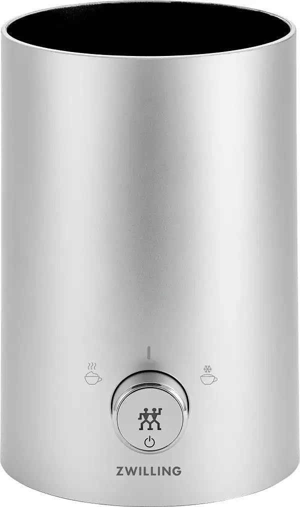 Zwilling Enfinigy Automatischer Milchaufschäumer, silberfarben