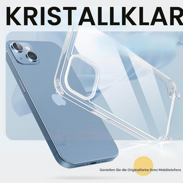 GOODVISH Handykette für iPhone 15 Hülle mit Band | Kameraschutz und Bildschirmschutz | | Necklace Ha