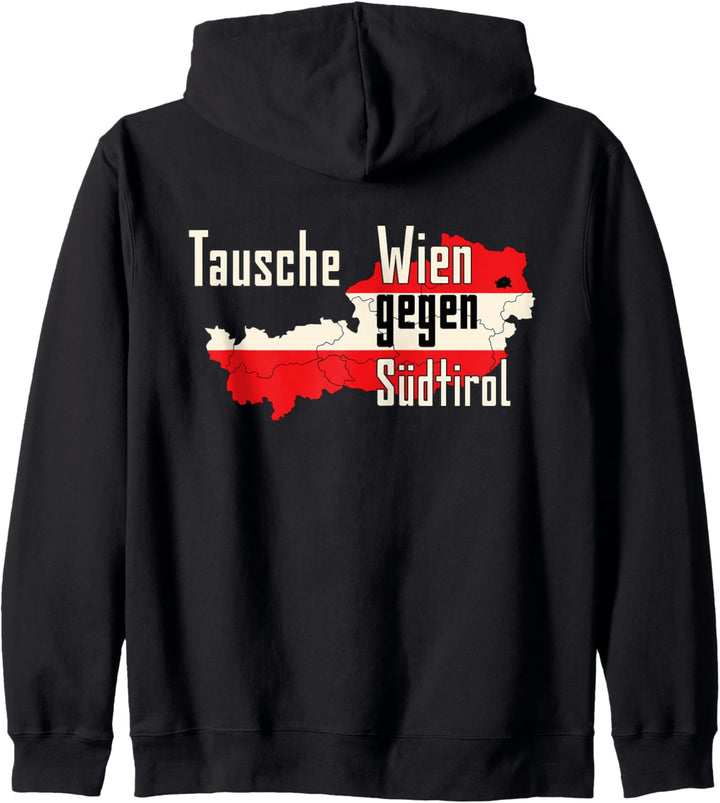 Tausche Wien gegen Südtirol Kapuzenjacke
