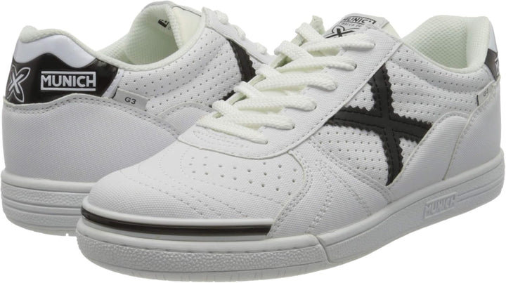 Munich Unisex G-3 Profit Fitnessschuhe, Weiss/Schwarz, 40 EU