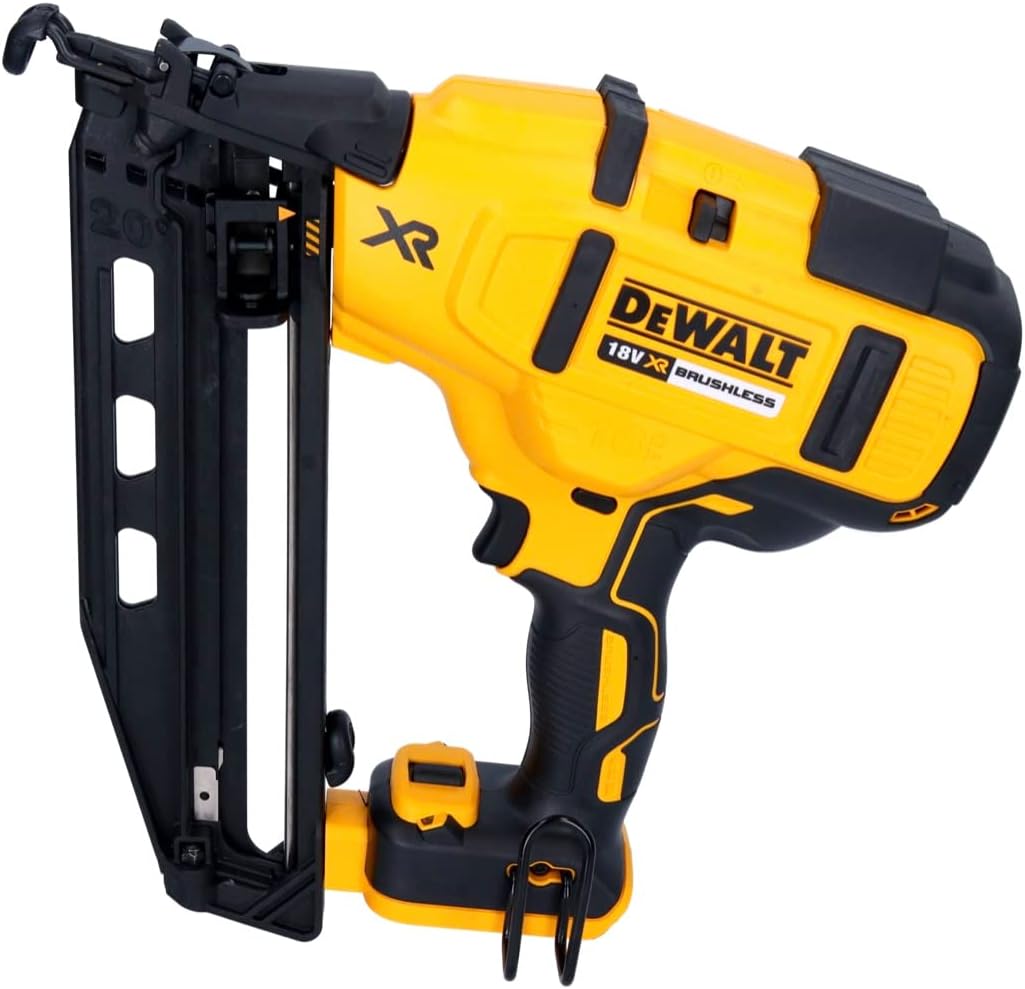 Dewalt 18V Akku-Stiftnagler/Nagler DCN660D2 (48 J Einschlagenergie, Nagellänge 32-63 mm, Magazinkapa
