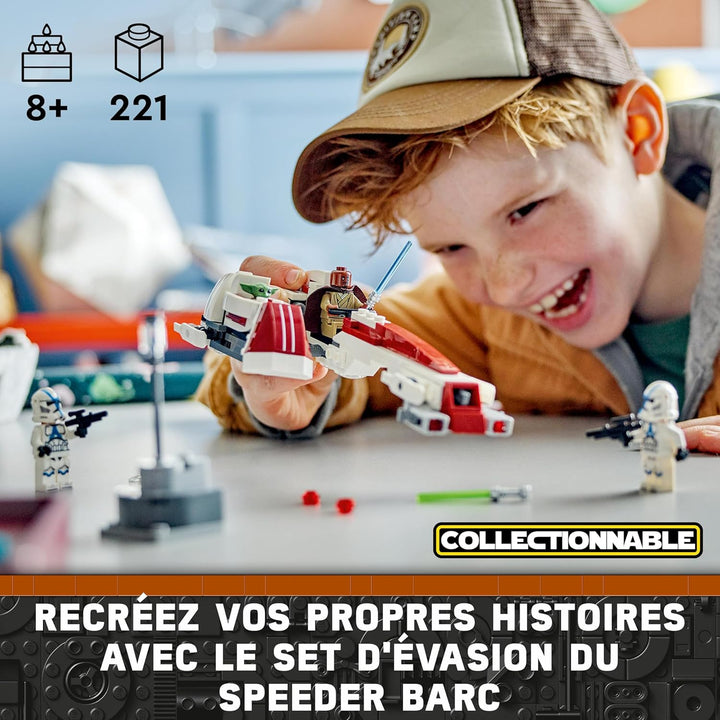 LEGO Star Wars Droideka Set, Droiden-Modellbausatz für Erwachsene & Star Wars Flucht mit dem BARC Sp