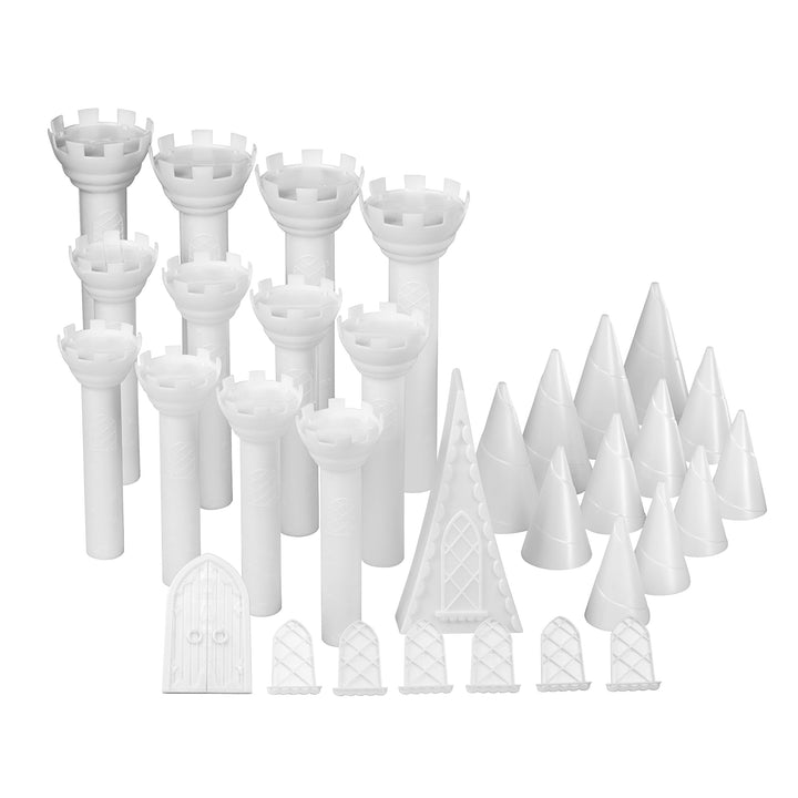 Wilton 301-910 Backformen-Set Schloss, 32-Teilig