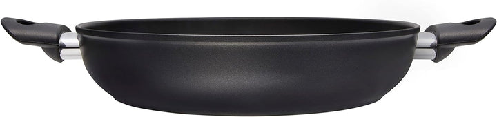 Fissler Cenit / Aluminium-Servierpfanne (Ø 28 cm – 3,1l) beschichtete Brat-Pfanne, Schmorpfanne anti