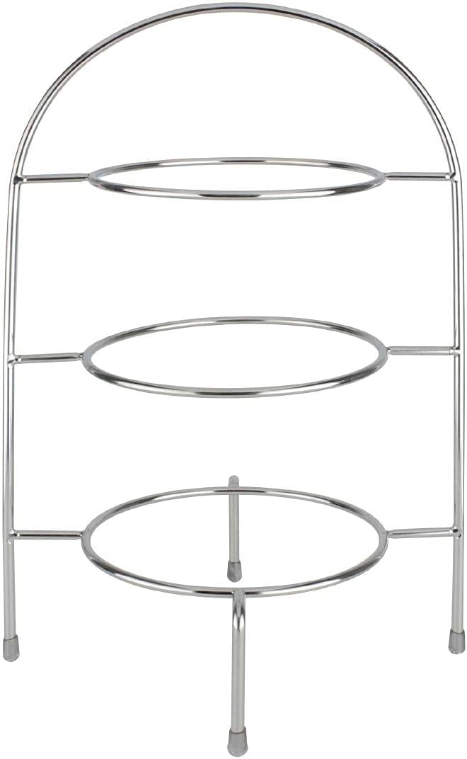 Olympia Plate Stand for 3x Plates up to 8 1/4", Weiss 8 1/4 zoll Klassisch-wei, 8 1/4 zoll Klassisch