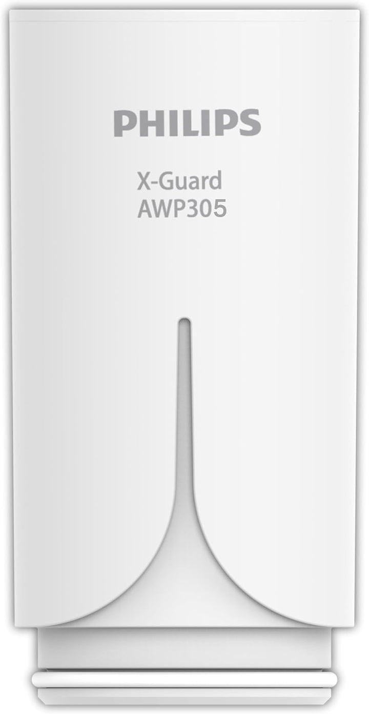 Philips Water AWP3703/10 Filter auf Wasserhahn, Weiss, Vertical X-Guard Microfiltration, Microfiltra