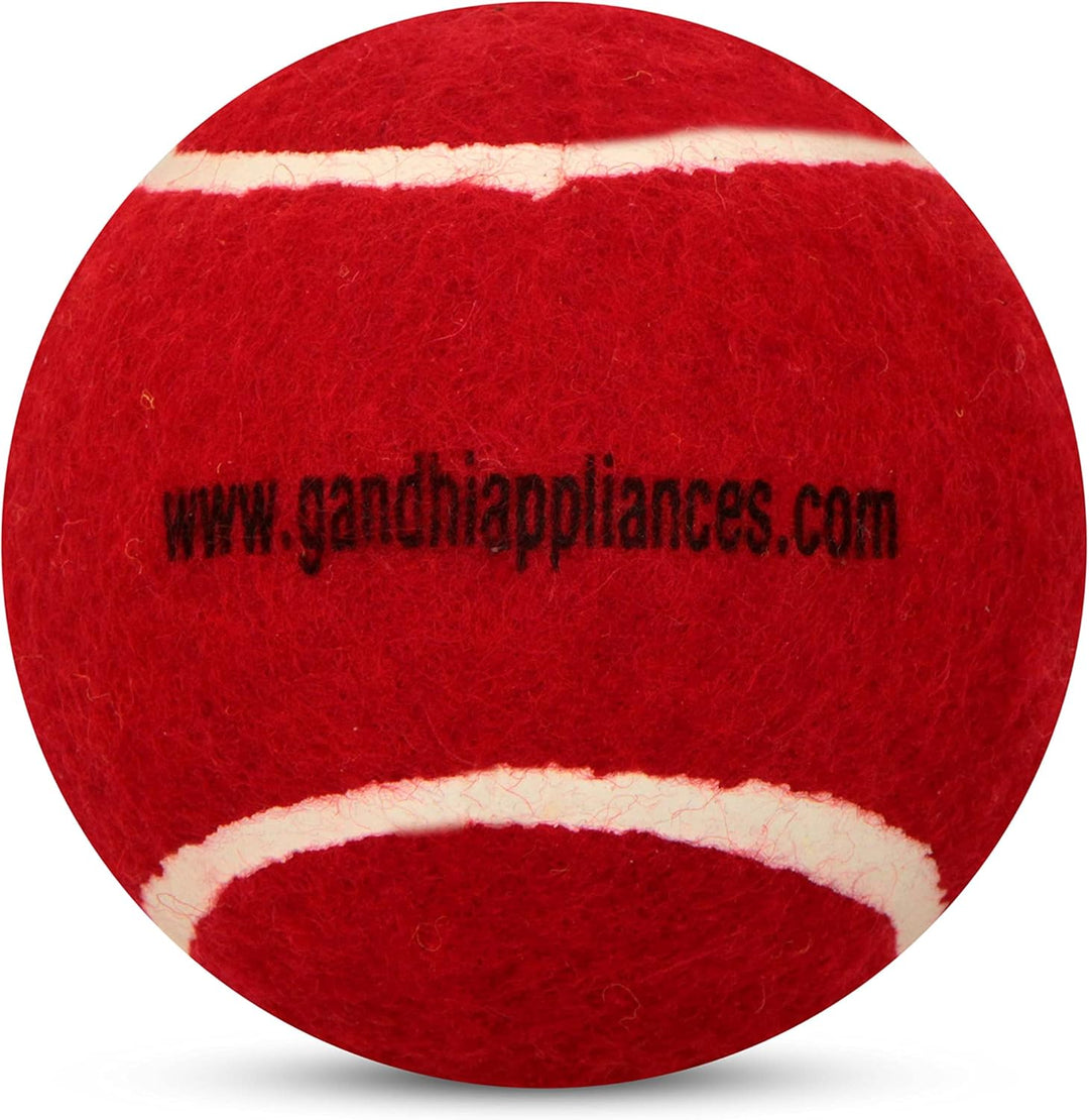 Nivia schwere Tennis Ball Cricket Ball (6 Stück) rot, rot