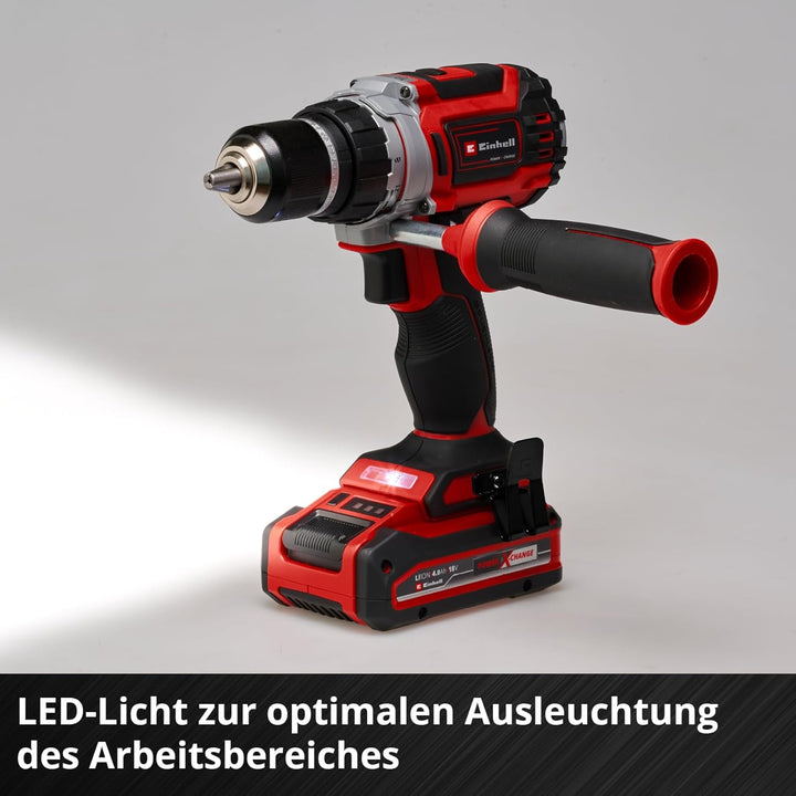 Einhell Professional Akku-Bohrschrauber TP-CD 18/60 Li BL Power X-Change (18 V, bürstenloser Motor,