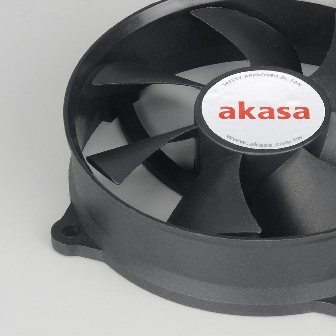 Akasa AK-CCE-7104EP Kühlkörper (mit sehr leisem, kugelgelagertem 92-mm-PWM-Lüfter, für CPUs mit Sock