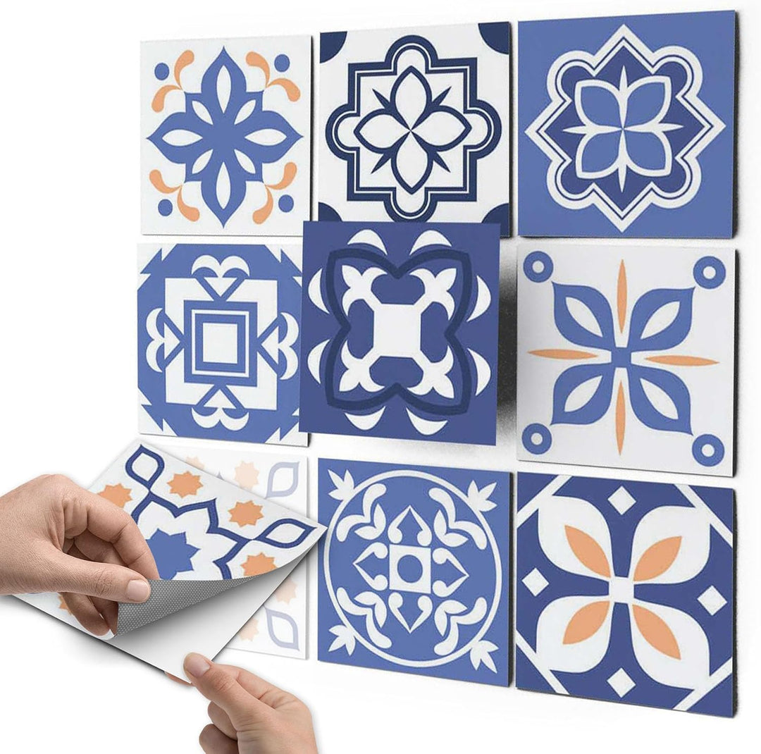 CREATISTO Mosaik-Fliesen Fliesensticker Fliesenfolie - Klebefolie Aufkleber für Wand-Fliesen I Klebe