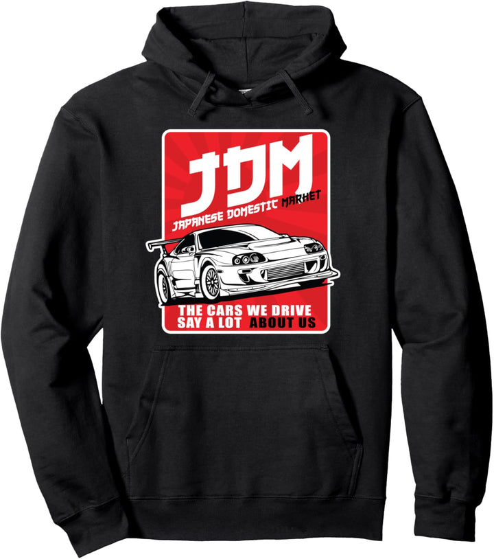 2JZ jdm tuning Japanese cars Pullover Hoodie