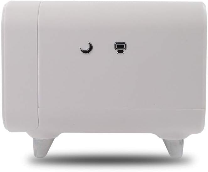 Metronic Wecker mit kabellosem Induktionsladegerät, weiss, 477029