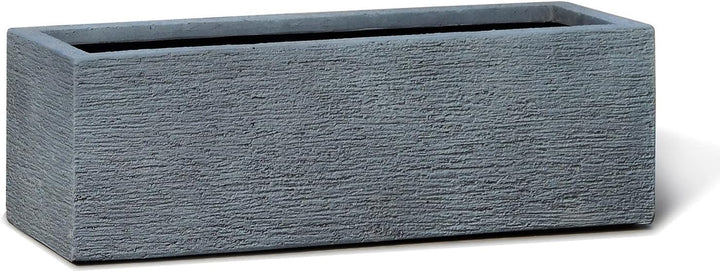 ESCHBACH® Pflanzkübel Box 60 Stein Grau Rechteckig * 60 x 20 x 20 cm * 10 Jahre Garantie 60x20x20, 6