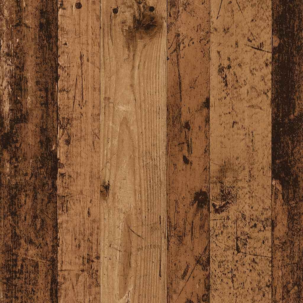vidaXL Couchtisch Altholz-Optik 40x40x30 cm Holzwerkstoff, Beistelltisch, Wohnzimmertisch, Akzenttis