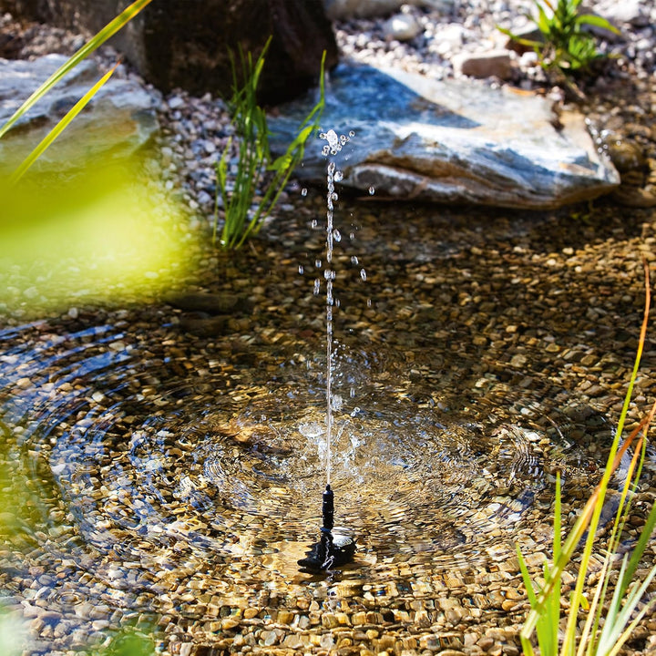 esotec Solar Einzelpumpe Ersatzpumpe Tauchpumpe Fountain 200 | Garten-Teich-Pumpe Teichpumpe univers