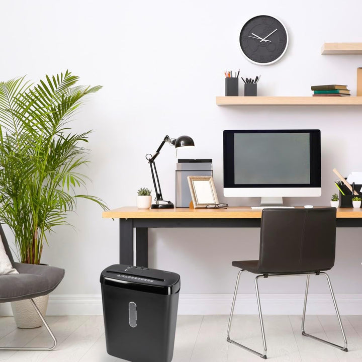 Hama Aktenvernichter Einzug Aktenvernichter professionell Home Office (Streifenschnitt, Schredder, e