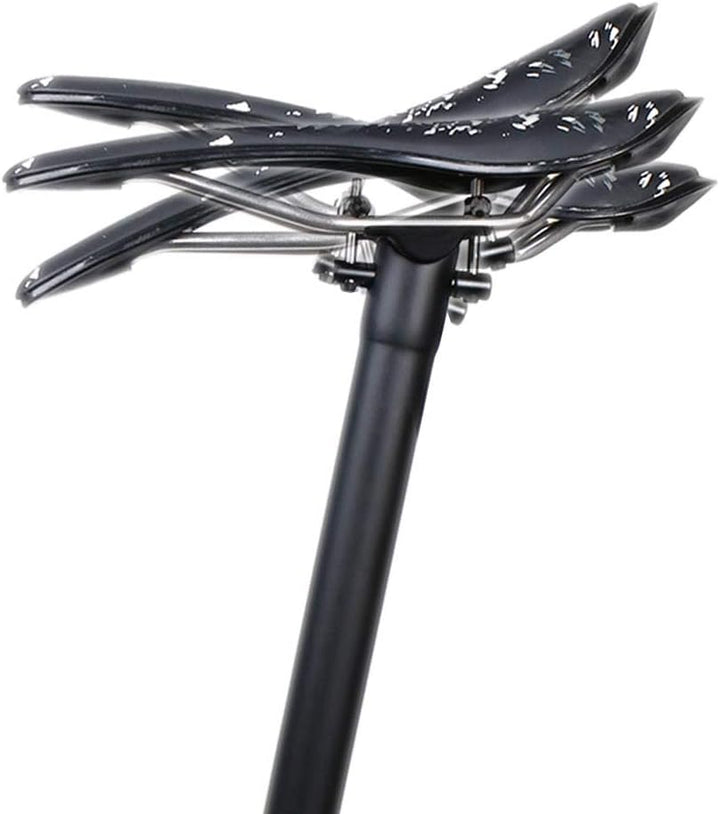 QIKU Carbon Fahrrad Sattelstützen MTB Sattelstütze/Rennrad Sattelstütze 27.2/31.6 * 350/400MM 31.6×3