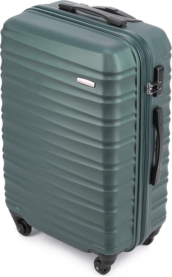 WITTCHEN Reisekoffer 3er Koffer-Set Rollkoffer Trolley Handgepäck Reisekofferset Gepäckset Hartschal