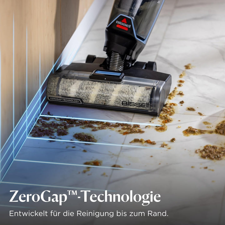 Bissell CrossWave Edge Cordless, kabelloser Staubsauger mit Wischfunktion, leistungsstarke Reinigung
