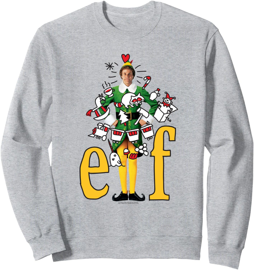 Elf Buddy The Elf Weihnachten Sweatshirt