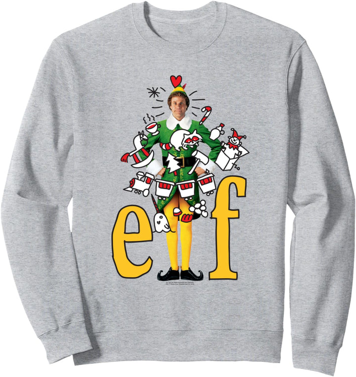 Elf Buddy The Elf Weihnachten Sweatshirt