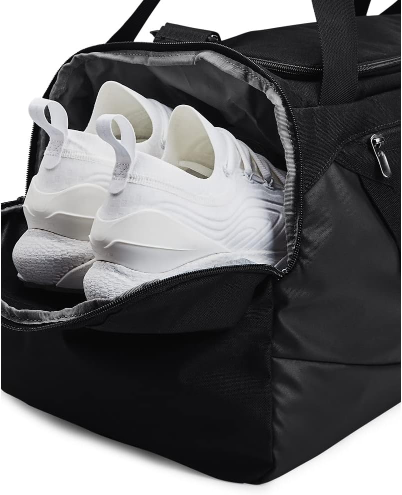 Under Armour Herren Undeniable Mittelgrosse Reisetasche, 58 L, Pitch Gray Medium Heather/Black Black
