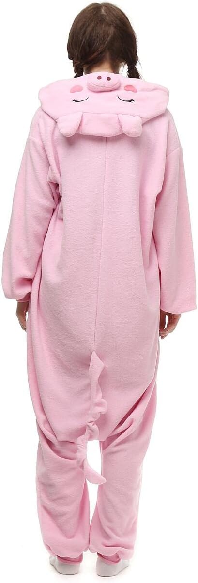 ZKomoL Pyjamas Onesies Cosplay Erwachsene Unisex Tiere Halloween Kostüm Kleid Loungewear, Tigermuste