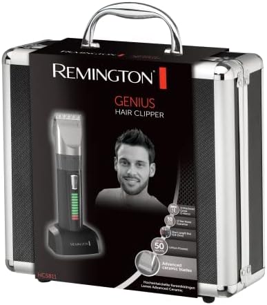 Remington Haarschneidemaschine Profi (selbstschärfende Keramikklingen, 10 Aufsteckkämme, Netz-/Akkub