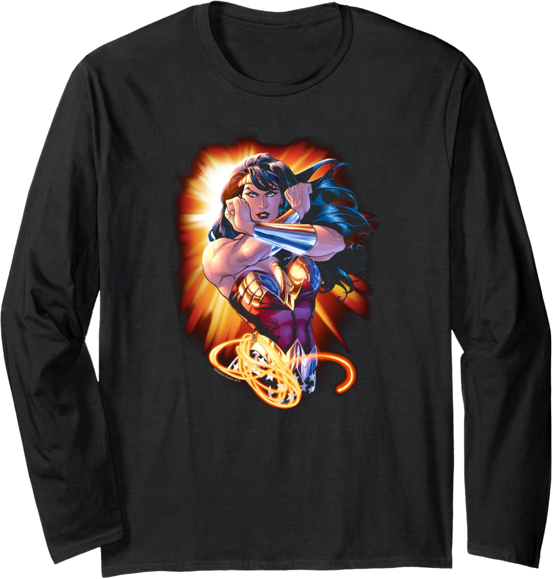 Wonder Woman Wonder Rays Langarmshirt