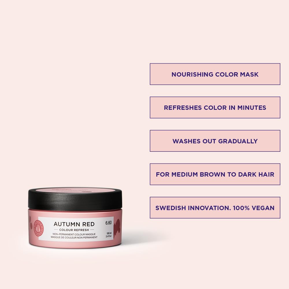 Maria Nila Color Refresh 300 ml - A Nourishing Color Bomb That Contains Temporary Color Pigments Tha