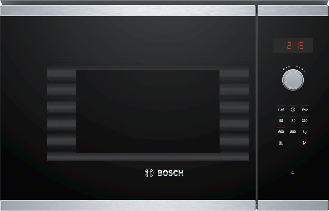 Bosch BFL523MS1F, Serie 4, Mikrowelle, Einbaugerät, Edelstahl