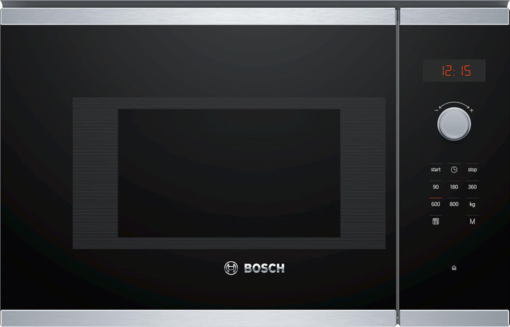 Bosch BFL523MS1F, Serie 4, Mikrowelle, Einbaugerät, Edelstahl