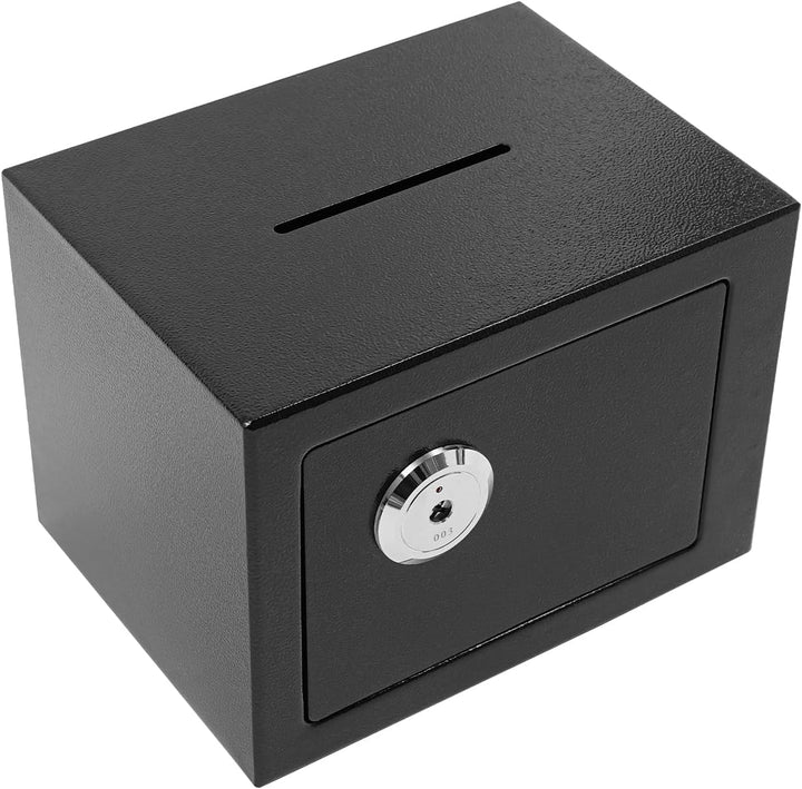 Safe Tresor Klein - Möbeltresor mit Schlüssel Safe Geldschrank 23x17x17cm feuerfest für Schmuck, Bar