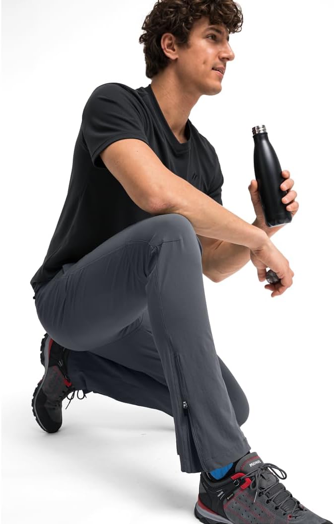 Maier Sports Herren Torid Slim Hose Wanderhose Trekkinghose 24 Graphite, 24 Graphite